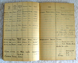 log book entry